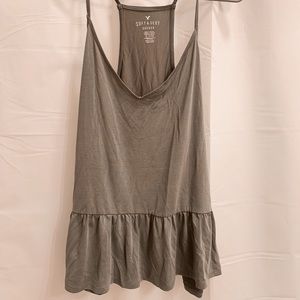 Flowy Green Tank Top